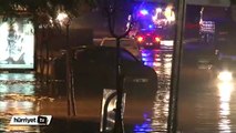 Ankara'da yoğun yağış sele neden oldu