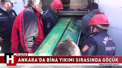 ANKARA'DA GÖÇÜK... ENKAZ ALTINDA KALANLAR VAR!!