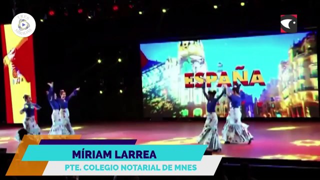 3 Miradas Miriam Larrea, Pte. Colegio Notarial Misiones