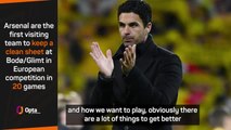 Arteta impressed with attitude as Arsenal end Bodø/Glimt home streak