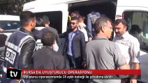 Uyuşturcu operasyonunda 18 aylık bebeği ile gözaltına alındı