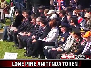 BİNLERCE ANZAK ATALARINI ANDI