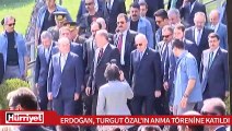 Cumhurbaşkanı Erdoğan, Turgut Özal'ı anma törenine katılıyor