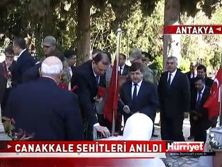 ÇANAKKALE ŞEHİTLERİ BÖYLE ANILDI