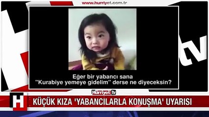KÜÇÜK KIZIN ANNESİ İLE DİYALOĞU REKOR KIRIYOR