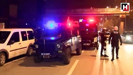 Önce çevreye sonra polislere ateş edince...