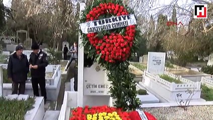 Çetin Emeç mezarı başında anıldı