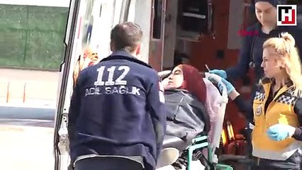 Porsuk Çayı’na düşen Iraklı anne ve 2 yaşındaki kızını çevredekiler kurtardı