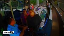 Ücret isteyen otobüs şoförünü dövdüler