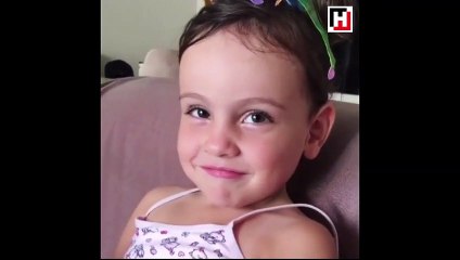 Annesi ile minik kızının sevgi dolu anları