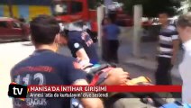 Manisa'da çatıya çıkan genç 5. kattan atladı