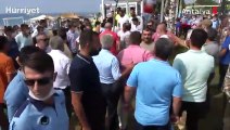 Antalya' Konyaaltı Sahili'nde 'loca' arbedesi