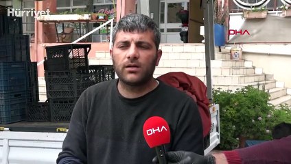 Corona virüs önlemleri kapsamında pazarlarda bazı tezgahlar kapalı kaldı