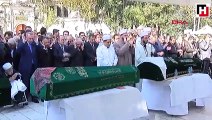 Cumhurbaşkanı Erdoğan, Akbaşoğlu'nun annesinin cenazesine katıldı