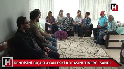Servis beklerken 21 yerinden bıçaklayan eski eşini tinerci zannetti
