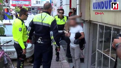Kaçan adamın sözleri polisi çileden çıkardı