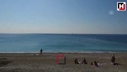 Antalya'da deniz keyfi