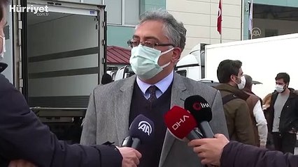 CoronaVac aşılarının dağıtımını yapacak araçlar, basına tanıtıldı