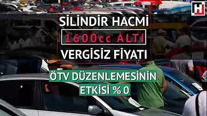 ÖTV düzenlemesi sonrası araç fiyatları