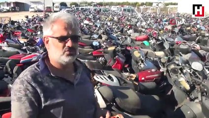 Yediemin otoparklarında on binden fazla araç kaderine terk edildi