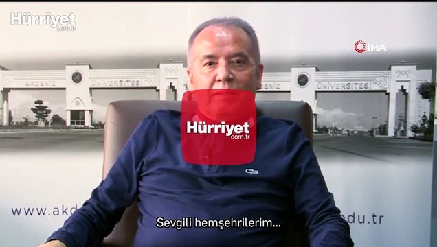 Antalya Büyükşehir Belediye Başkanı Muhittin Böcek, 106 gün sonra kamera karşısına geçti