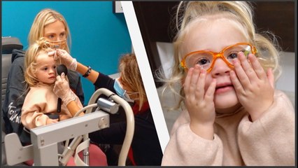 2 Year Old Posie Has To Get Glasses