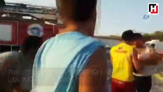 Tur otobüsünün karıştığı kazada can pazarı yaşandı