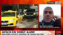 Antalya'daki hava durumuyla ilgili son dakika bilgilerini Bünyamin Sürmeli paylaştı