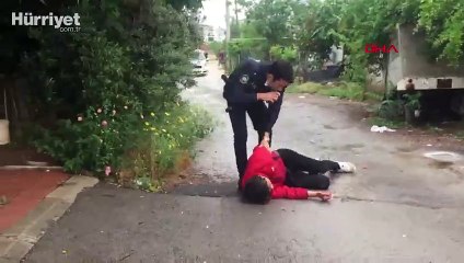 Çaldığı motosikletle kaçan şüpheli böyle yakalandı