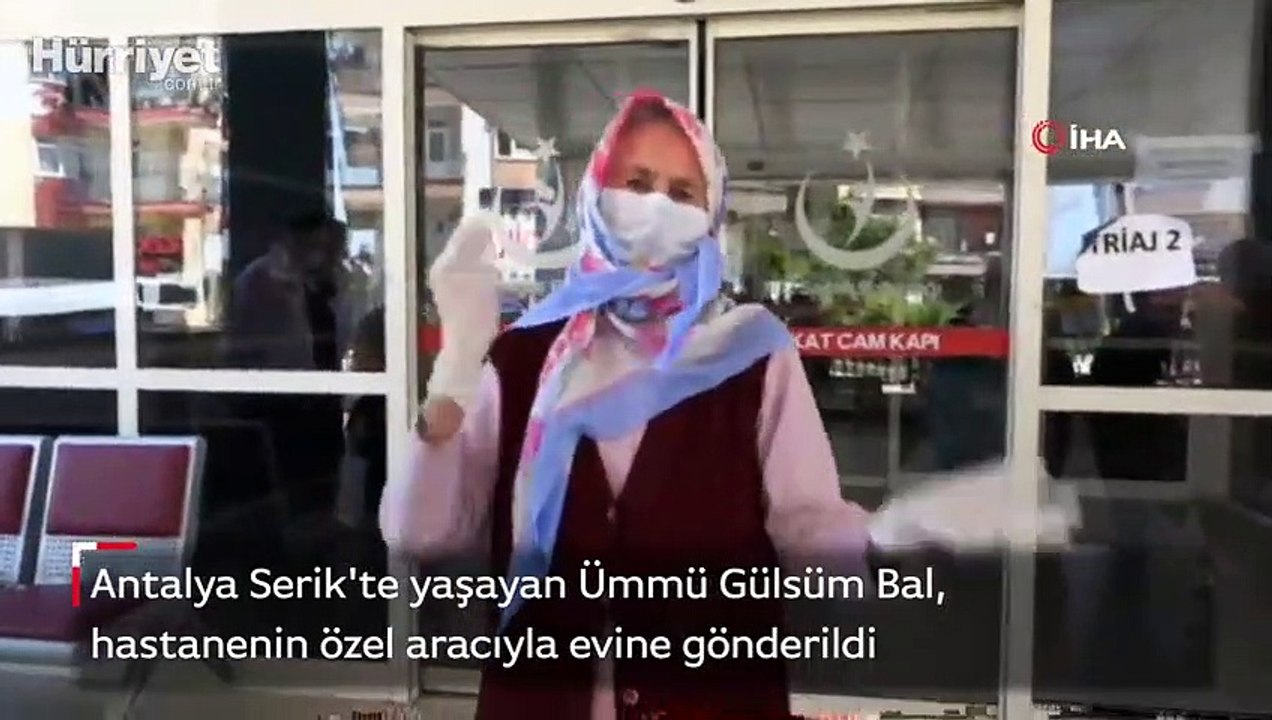 Korona virüsü yenen 70 yaşındaki kadın: Virüs beni yıkacaktı. Ben virüsü yıktım