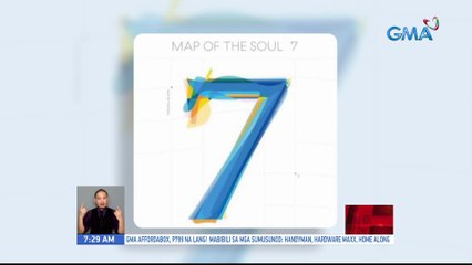 "Maps of the Soul: 7" album ng BTS, pasok sa "50 Greatest Concept Albums of All Time" ng Rolling Stone magazine | UB