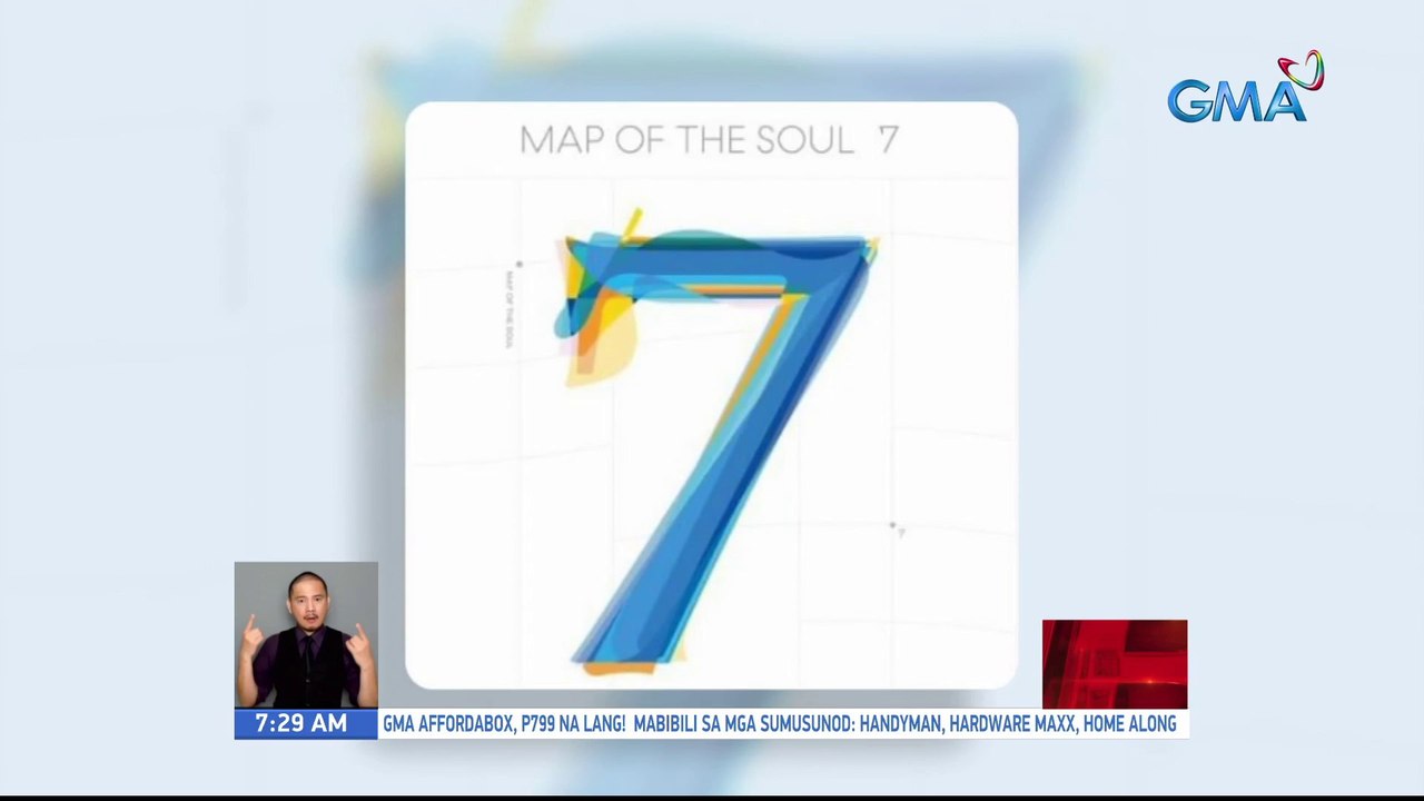 "Maps of the Soul: 7" album ng BTS, pasok sa "50 Greatest Concept Albums of All Time" ng Rolling Stone magazine | UB