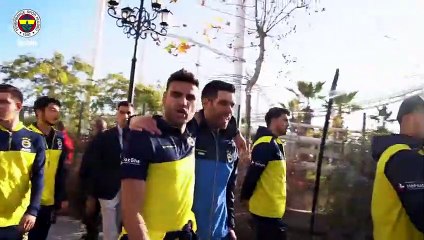 Fenerbahçeli futbolcular Türkiye'nin en büyük hız treninde