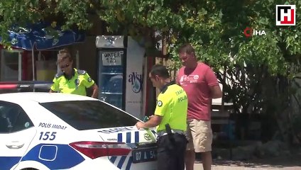 Antalya'da turistin kaza sonrası rahatlığı pes dedirtti