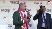 Cumhurbaşkanı Recep Tayyip Erdoğan Antalya mitinginde konuştu