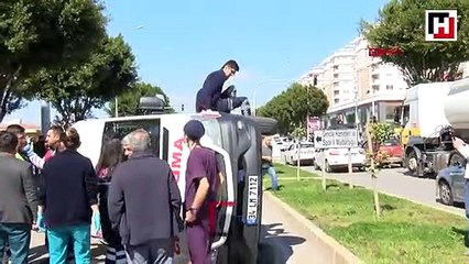 Özel hastane ambulansının çarpması sonucu hayatını kaybetti