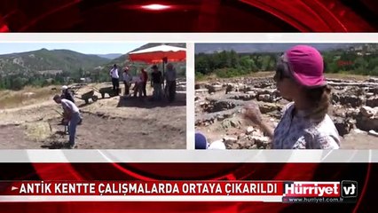 KOMANA ANTİK KENTİNDE 1100 YILLIK AİLE MEZARLIĞI BULUNDU