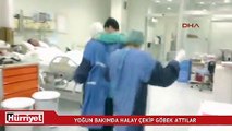 Yoğun bakımda halay çekip göbek atmışlar