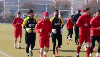 Sivasspor'da Gaziantep FK maçı hazırlıkları sürüyor