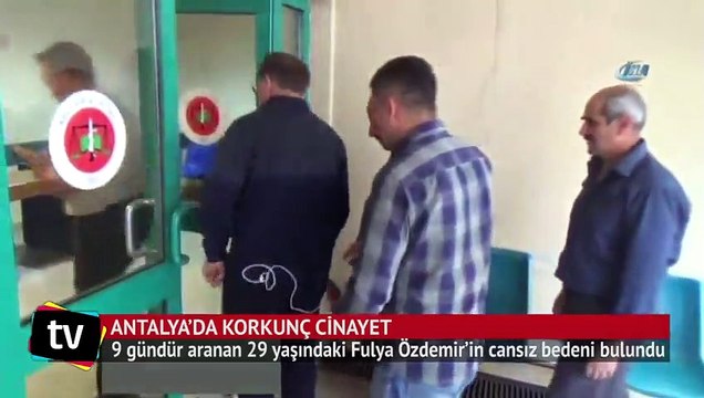 Antalya’da korkunç cinayet