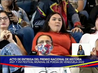 Historiador Alexander Torres agradece por premiar la trayectoria de 30 años de 5 profesionales