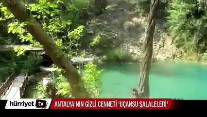 Antalya'nın gizli cenneti Uçansu Şelaleleri