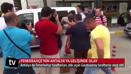 Fenerbahçe'nin Antalya'ya gelişinde olay