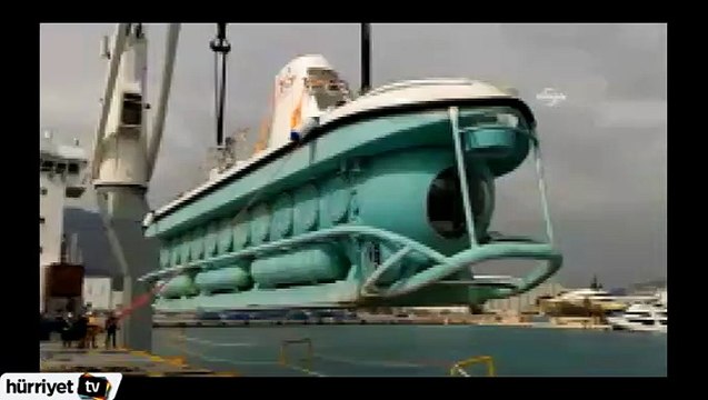 Türkiye’de ilk kez denizaltı ile turistik geziler başlıyor
