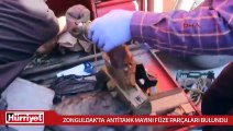 Zonguldak Limanı'nda operasyon: Füze parçaları ele geçirildi