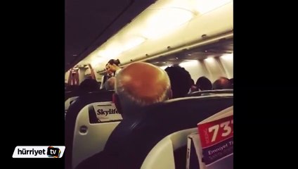 Uçakta Bülent Ersoy krizi