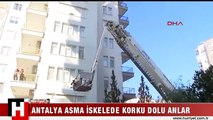 ANTALYA'DA ASMA İSKELEDE DEHŞET