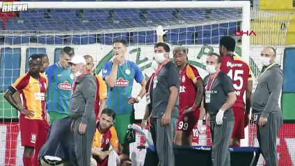 Fernando Muslera antrenörler eşliğinde çalıştı