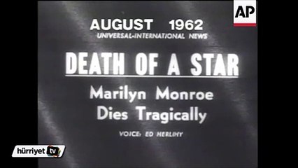 Marilyn Monroe'ya ait görüntüler