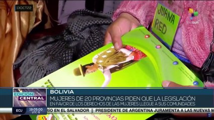Lideresas aimaras reclaman la aplicabilidad de la legislación sobre sus derechos en sus comunidades